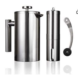 French Press Coffee Maker with Filters